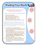 click to download hand washing guide