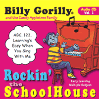 Click to listen and buy Billy Gorilly educational kids music