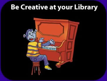 &copy; 2009 Be Creative at your Library_BillyGorilly.com