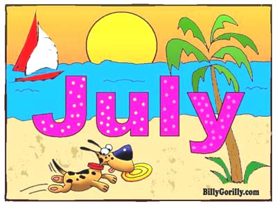July theme picture