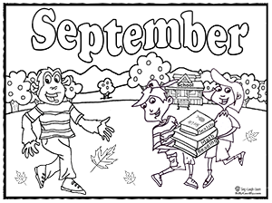 Kids Educational Music | Months Coloring Pages | Teacher Resources