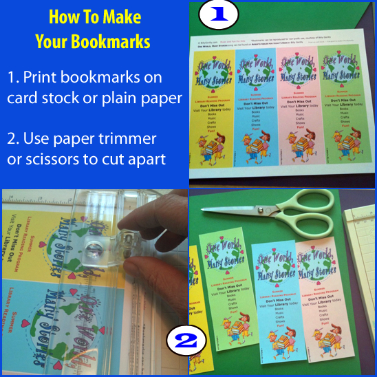 Bookmark Craft for One World Many Stories @ Your Library