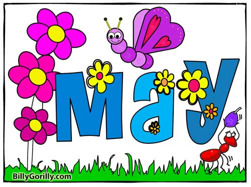 may coloring pages