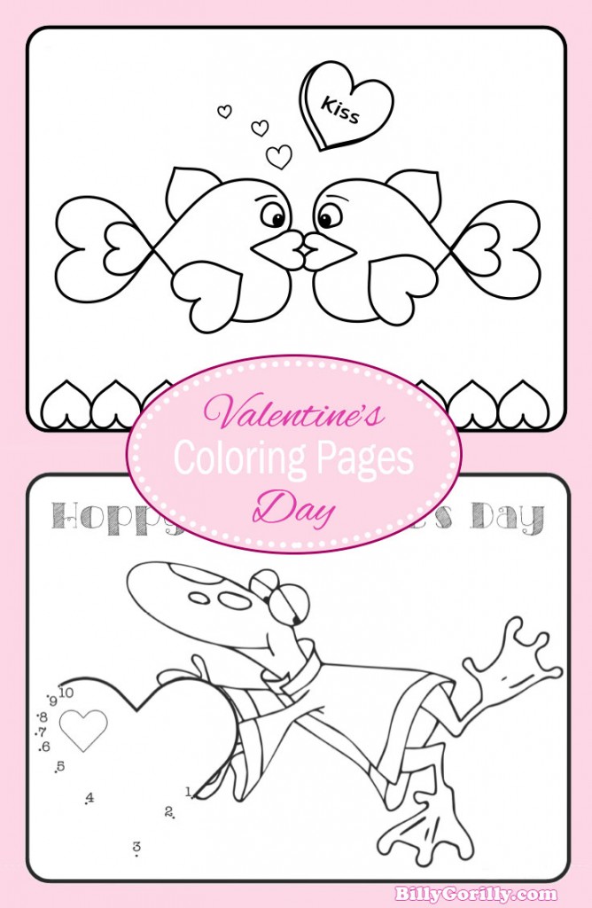 Printable Valentine's Day Coloring Pages