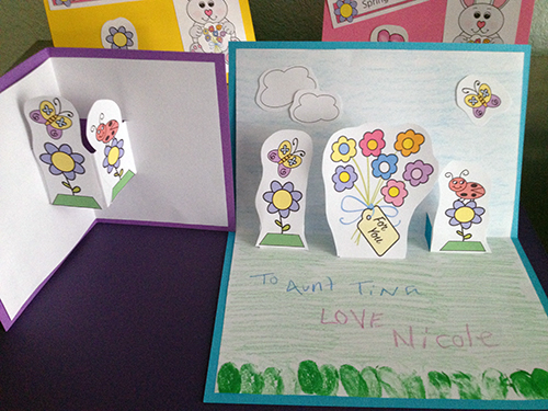 Kids Easter Card Craft